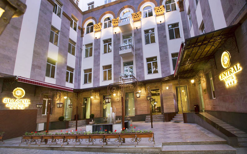 هتل سنترال ایروان central Hotel Yerevan
